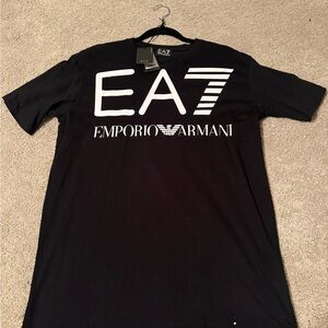 Emporio Armani EA7 Black Tee